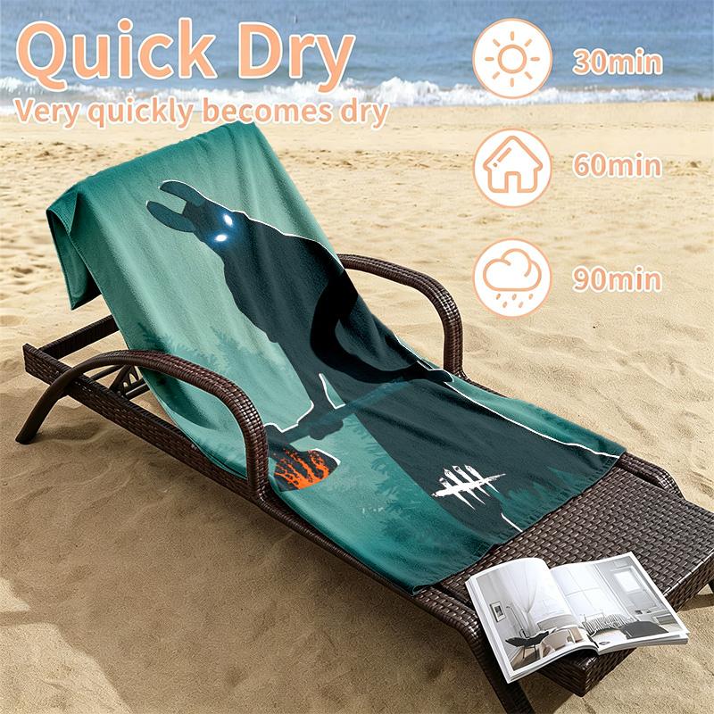Dead by Daylight Beach towels also serve as bath towels summer essential a musthave for the outdoors the beach and the pool