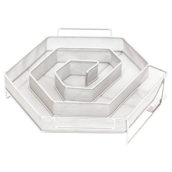 Fumoir à Froid - vidaXL - Générateur de Fumée Froide - Acier Inoxydable 304 - 22,5x22x4,5 cm - 200 g