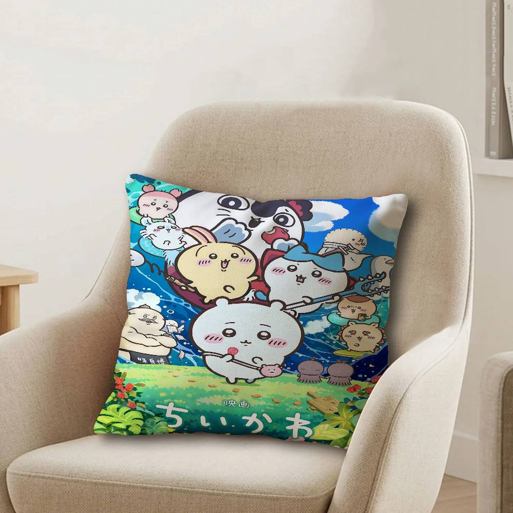 Popular Cute Characters CchiikawaS Pillowcases Home Bedding Decorative Pillow Cover Wedding Super Soft Pillow Case