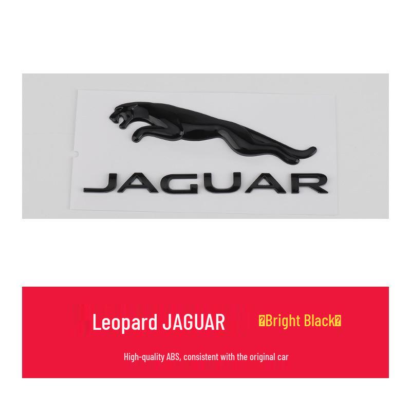 Jaguar XJ XF F-TYPE Rear Emblem Stickers