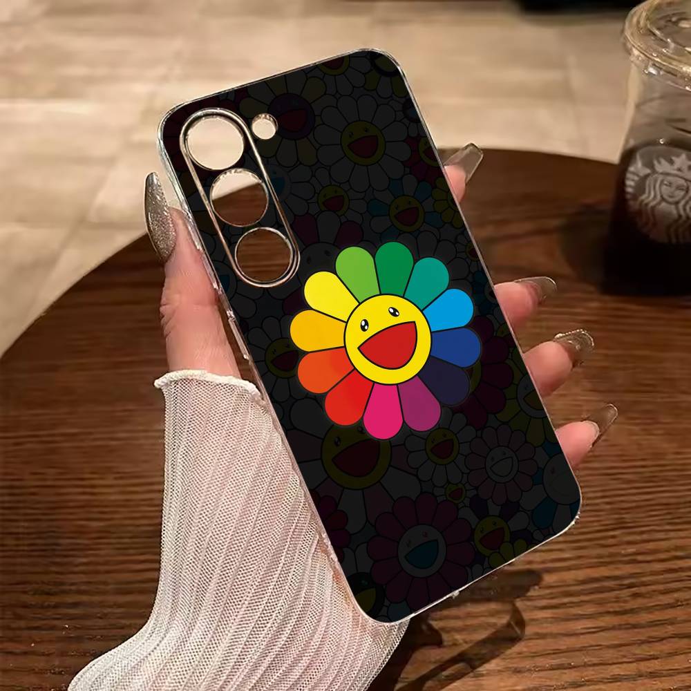 T-Takashis -M-Murakamis Clear Soft Silicone Phone Case for Samsung Galaxy A71, A70, A52, A51, A40, A30