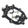 Outdoor Snow Mountain Crampons: Anti-Slip Stainless Steel, Wear-Resistant, 8/12/18/19-Tooth Options