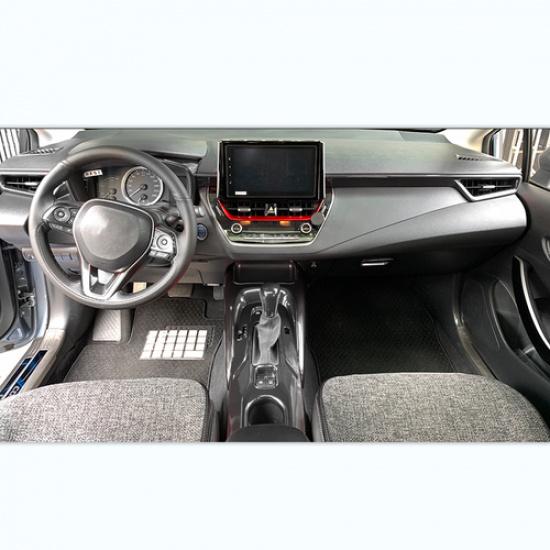 For Toyota Corolla Cross  Dashboard center Air Vent Trim Bright red 1pcs