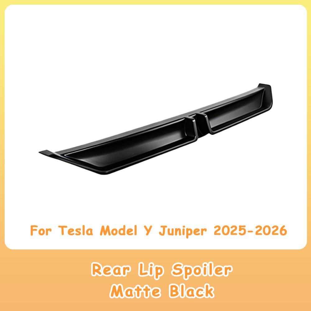 ABS Rear Lip Small Spoiler For Tesla Model Y Juniper 2025-2026 Split Rear Lip Spoiler/ Side Skirt Spoiler/ Car Accessories
