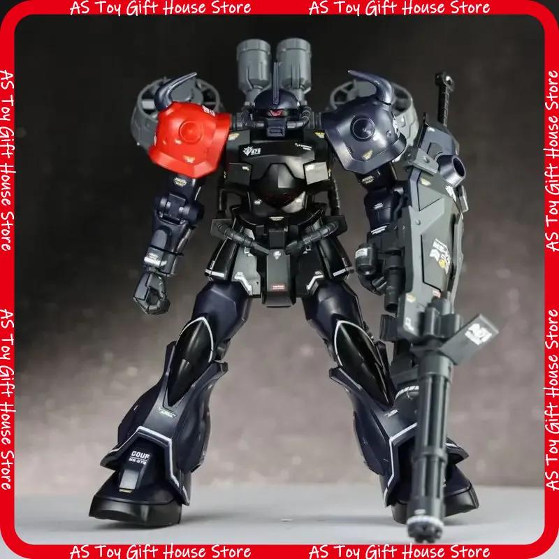 Hg 1144 Heavy Arms B3 Custom Type Gouf Night Leader Color Scheme With Flight Pack Mech Assembly Model Kit Action Figure Gift