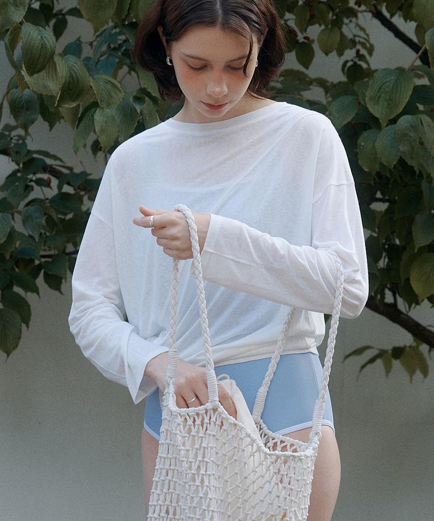 Judy And Paul Loose Mesh Net Bag (2 Colors)