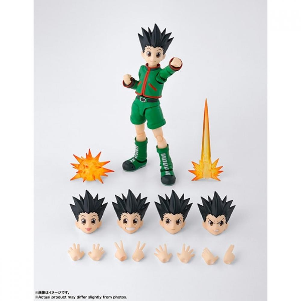 Bandai Spirits S.h.figuarts Hunter Hunter Gon [painted Action Figure Approx. 135mm]