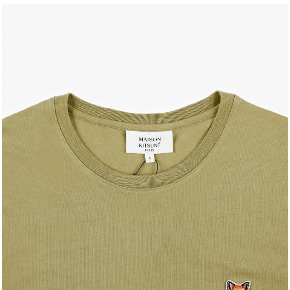 MaiSon KiTSune Fuchs Kopf Aufnäher Herren T-Shirt Lm00104kj0008 P357