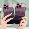 Splicing Gradual Change of Color Love Creative Mobile Phone Case for Apple 17 All-inclusive Anti-drop Iphone16 Mobile Phone Case