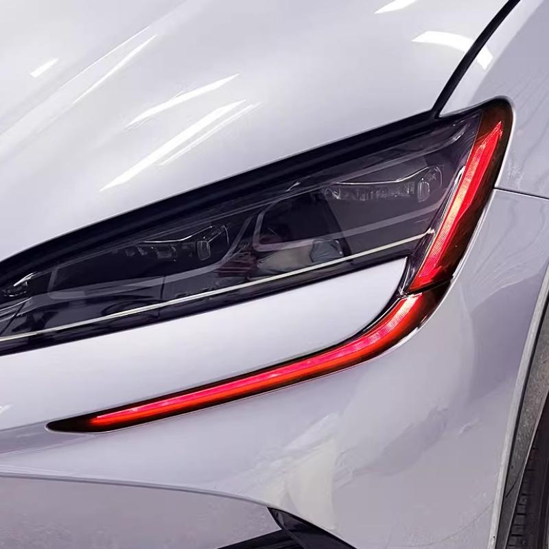 For BYD Sea Lion 07EV 2024-2025 Exterior Daytime Running Light Color Changing Film Sticker Exterior Light Film Rudder Adaptation