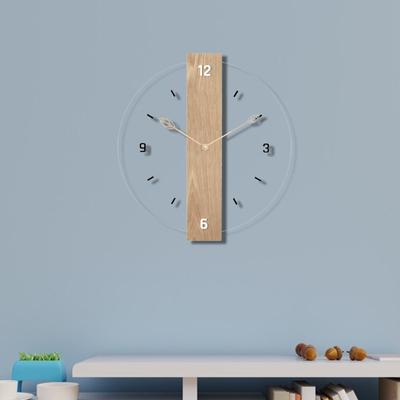 Wall Clock ,Acrylic,Creative, Simple, Unique Nordic Household Timepiece Hanging Watch for Kitchen