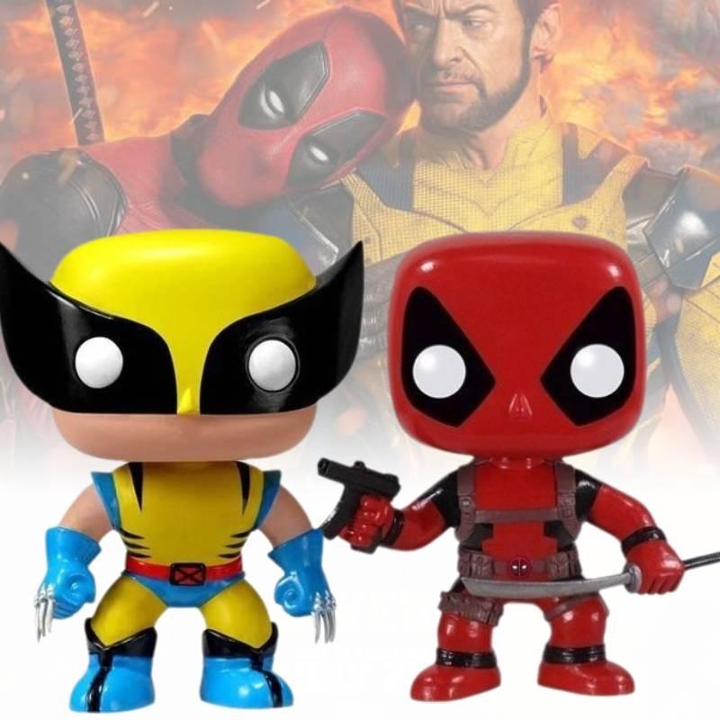 Pvc Deadpool Wolverine Figure Model Toy Doll Collectibles Fans Souvenir