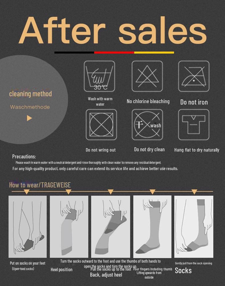 Cross-Border Sports Compression Socks 20-30mmHg: Calf Protection Mid-Tube Toe