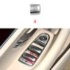 Car Rear Window Switch Button Cover Vehicle Door Glass Control Switch Cap For Mercedes Benz W222 For S Class 2014-