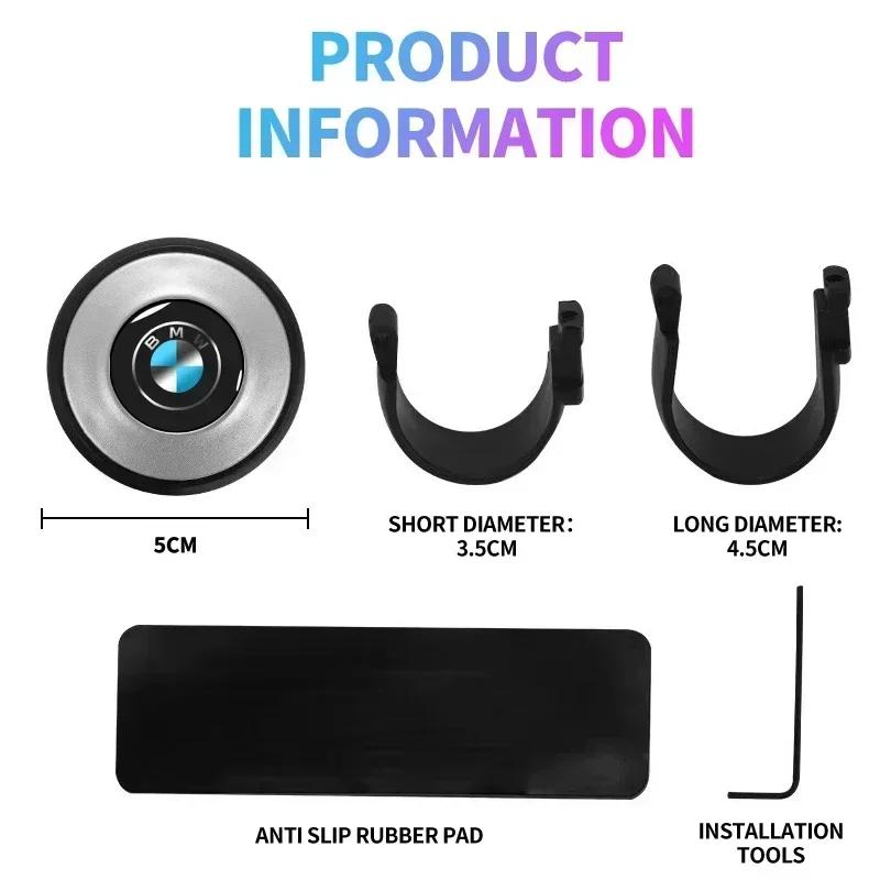 Car Turning Steering Wheel Booster Spinner Knob 360 Degree For BMW M Performance E36 E60 E90 X2 X1 X3 X5 E46 E39 E70 M3 M5 M6