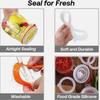 10pcs Silicone Canning Jar Gaskets 3.75inch Silicone Airtight Seals Leakproof Replacement Seal Rings For Glass Canning Jar Mouth