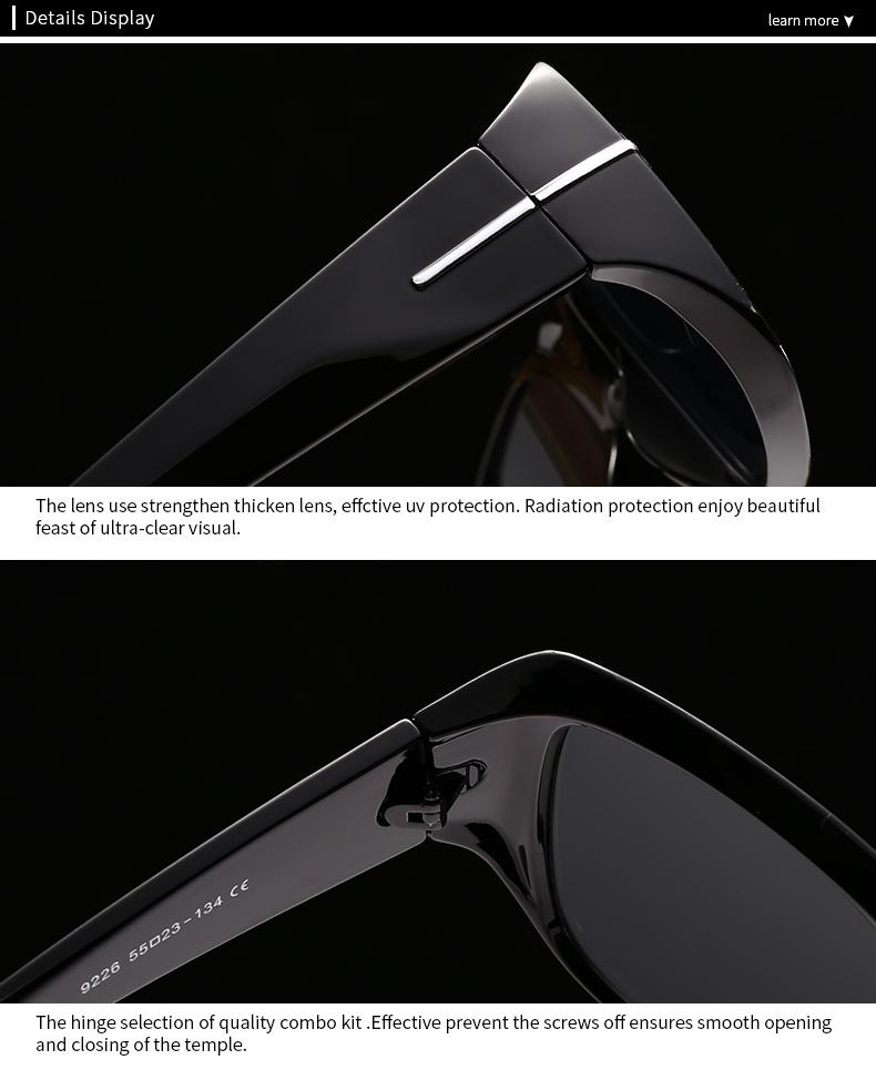 Foreign Trade Cross-Border Popular Modern Sunglasses European and American Street Photography Ins Popular Model Square Sunglasses