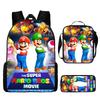 Mario, Primary And Secondary School Schoolbag, Children'S Backpack, Cartoon Satchel.
