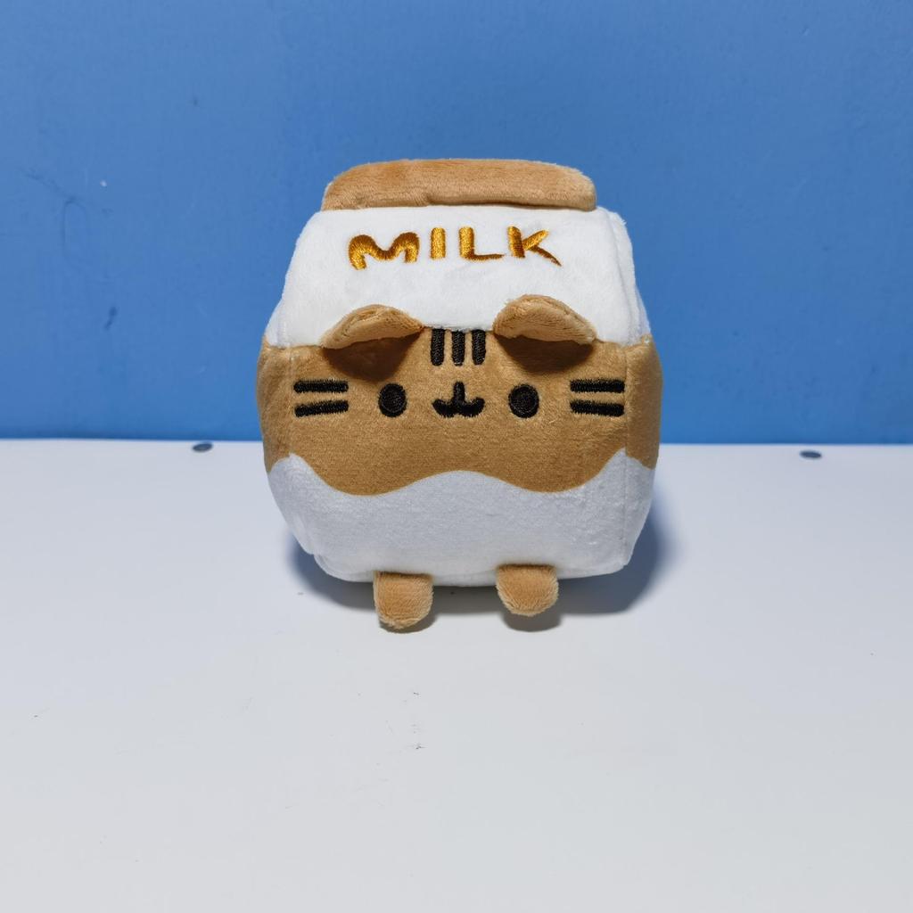 Brinquedo de Pelúcia Gato Gordo Cinza: Temas Sanduíche, Gelado, Donut, Pizza & Hambúrguer