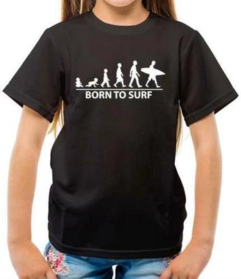 Born To Surf - Kids T-Shirt - Sufer - Surfing - Fan - Hobby - Beach - Sport