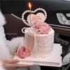 5/10Pcs Pearl Bow Cake Decoration, Suitable For Single Party, Birthday, Baptism, Wedding, Princess Themed Party Decoration