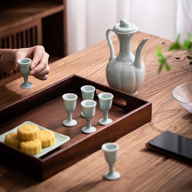 Song Dynasty Tea Competition Training Pot Imitation Song Ceramic Teapot Handheld Teapot Tea Wine Jug