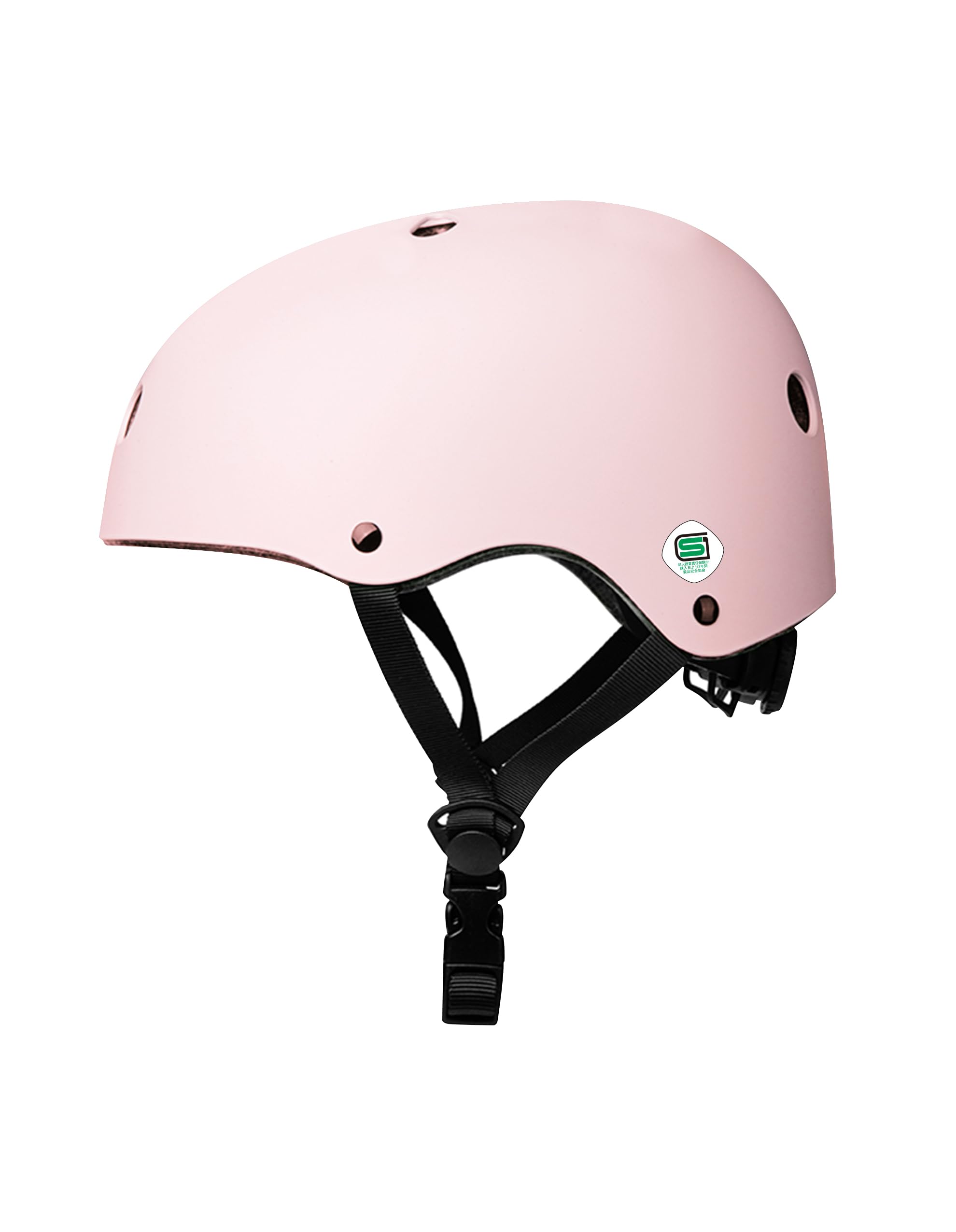 

Bicycle helmet for SG Class 4 safety impact head adjustable less elementary junior high high CE CPSC ASTM M [SG Mark] children, standard, розовый