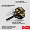 TARGET Darts Scott Williams KFLEX Flight Shaft 2 Kflex Short & System, No. (Standard) All-in-One Flights, 3-Pack, (19mm)