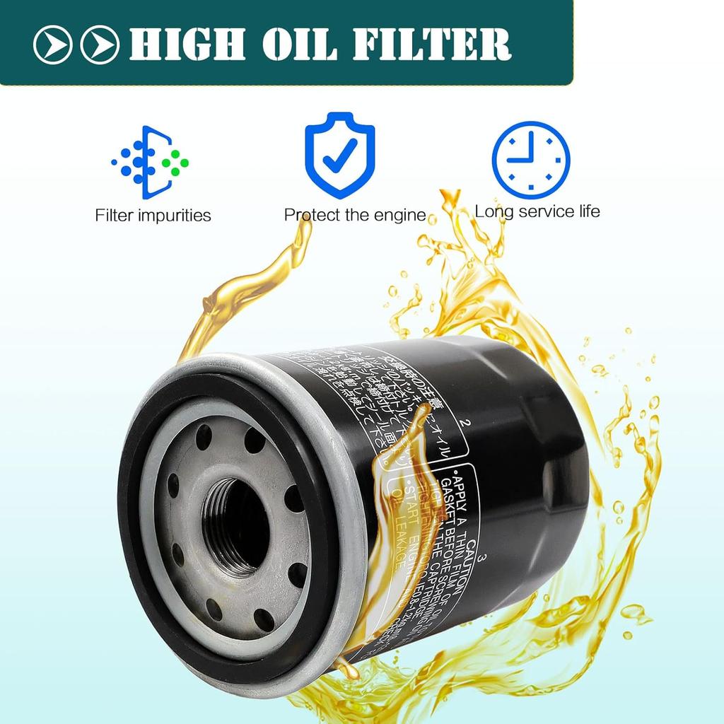Oil Filter 2540086 2540122 For Polaris Ranger 700-900, RZR 800-900, Sportsman 600-800, General 1000