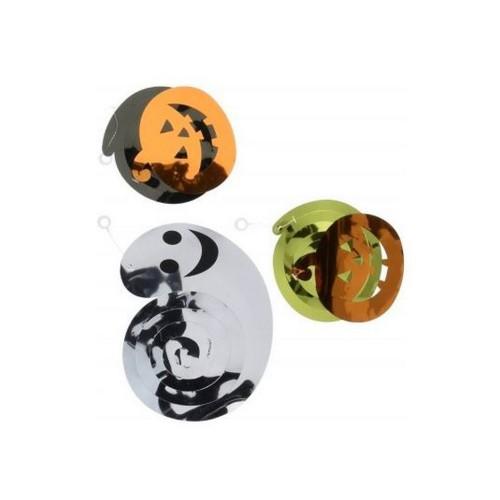 Amscan Halloween Pumpkins & Ghosts Swirl Decorations
