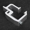 4 Pieces Truck Retaining Clamps, Alloy Steel Truck Mounting Clips with 2 Inch Throat Depth, for Fiberglass or Aluminum Rails