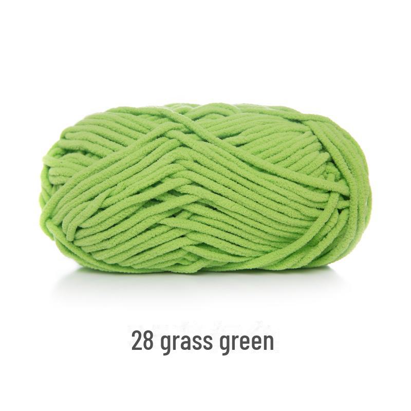 Snowball Mengzaizi DIY Wool Crochet Kit: Knitted Blanket, Scarf, Doll, Slippers