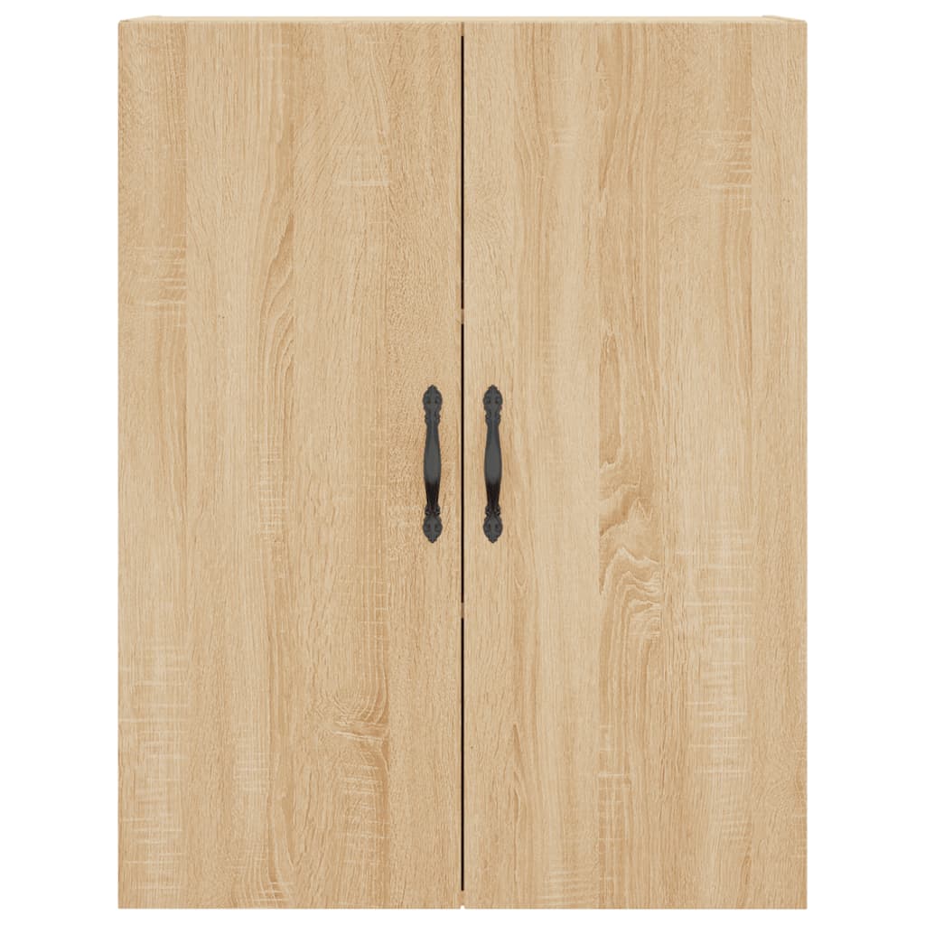 Vidaxl Display Cabinet, Sonoma Oak, 69.5X34X180 Cm, Wood-Based Material