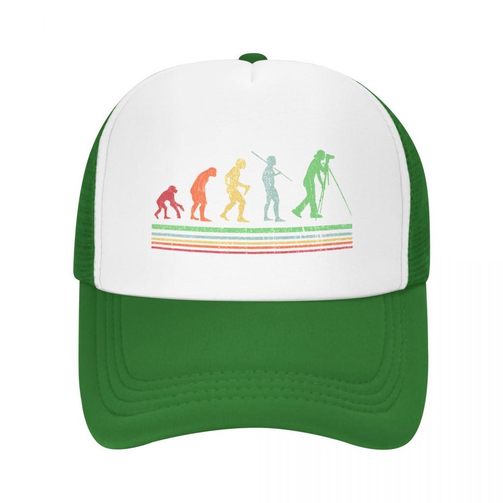 Photographer Evolution Retro Vintage Baseball Cap Hats Baseball Cap Birthday Military Tactical Cap Hood Women'S Hats Unisex'S