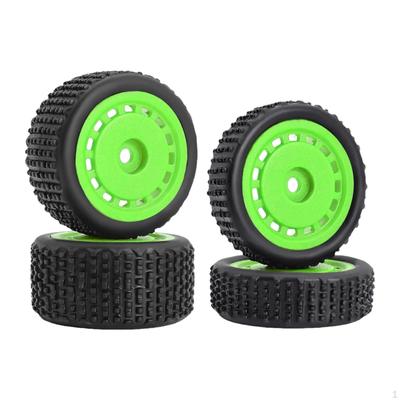 4 Pieces RC Wheel Rims Upgrade Part DIY Modified Sturdy Professional 7mm Hex Replacement for 244016