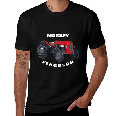 Camiseta Massey Ferguson camisetas divertidas algodón camiseta de hombre camiseta de verano
