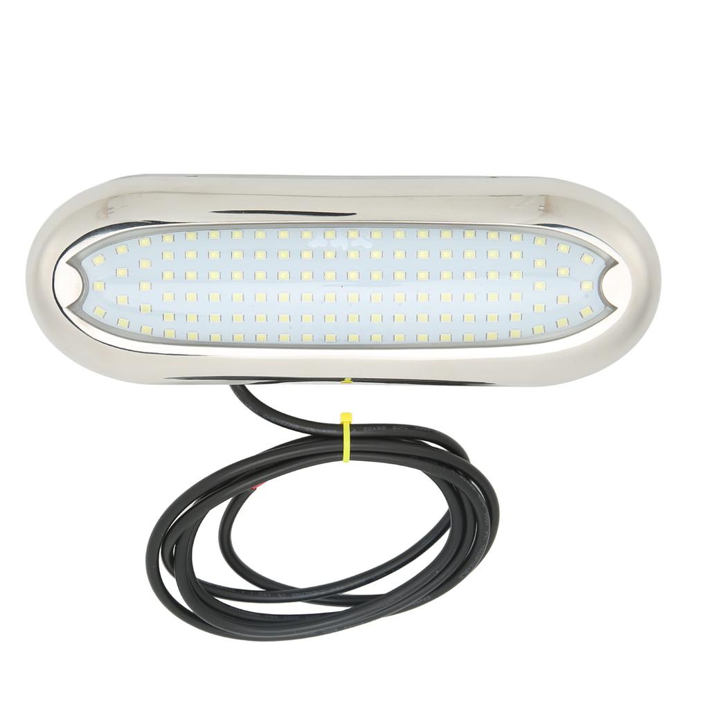 12VDC Boat Underwater Light 120 LED Bright Light IP68 Waterproof Rust Proof for Ships Yachts Motorboats