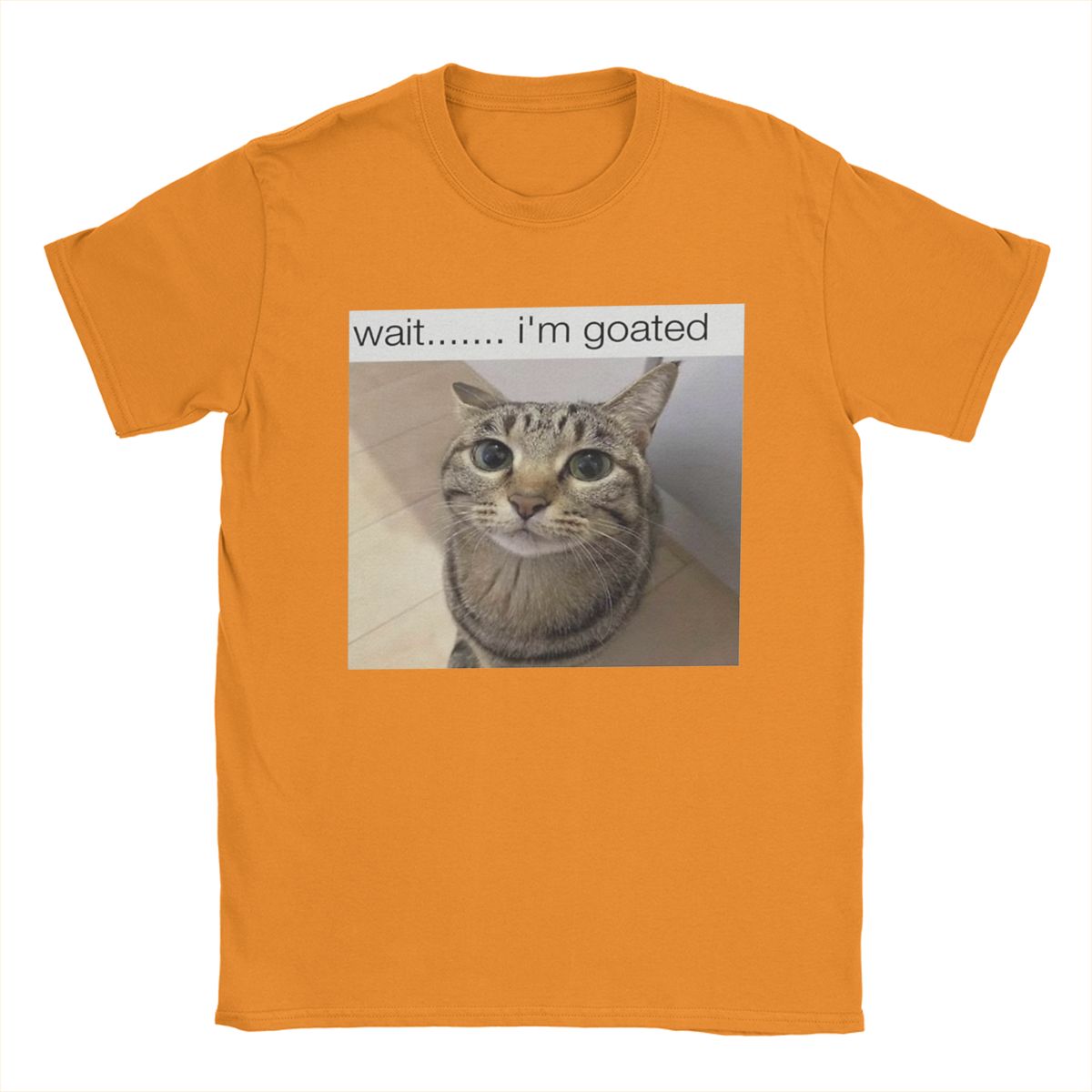 

Подождите, я козёл, мемная футболка для мужчин, юмористическая футболка из чистого хлопка, с круглым вырезом, с коротким рукавом, летняя одежда 4XL