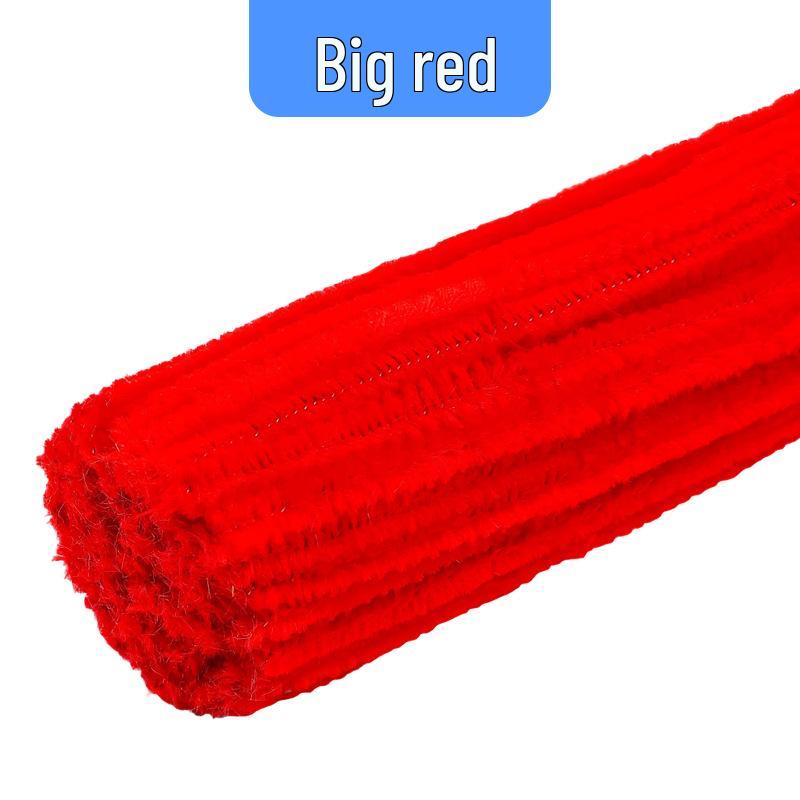 Handmade DIY Chenille Stem Fluff Flower Headband Ornament Material