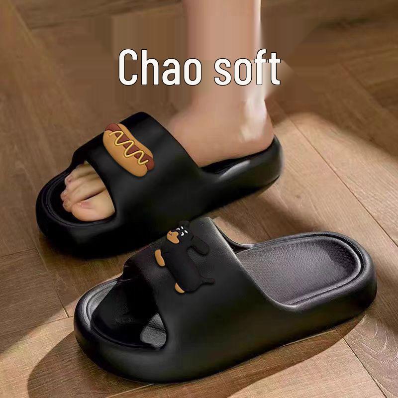 Unisex EVA Slip-Resistant Indoor/Outdoor Slippers - Thick Sole, Quiet, Shower-Ready Sandals