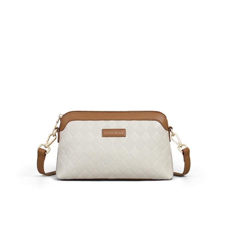 New Spring and Summer Crossbody Bag Genuine Leather Women's Bag Exquisite Small Bag Mother Bag Shoulder Bag
