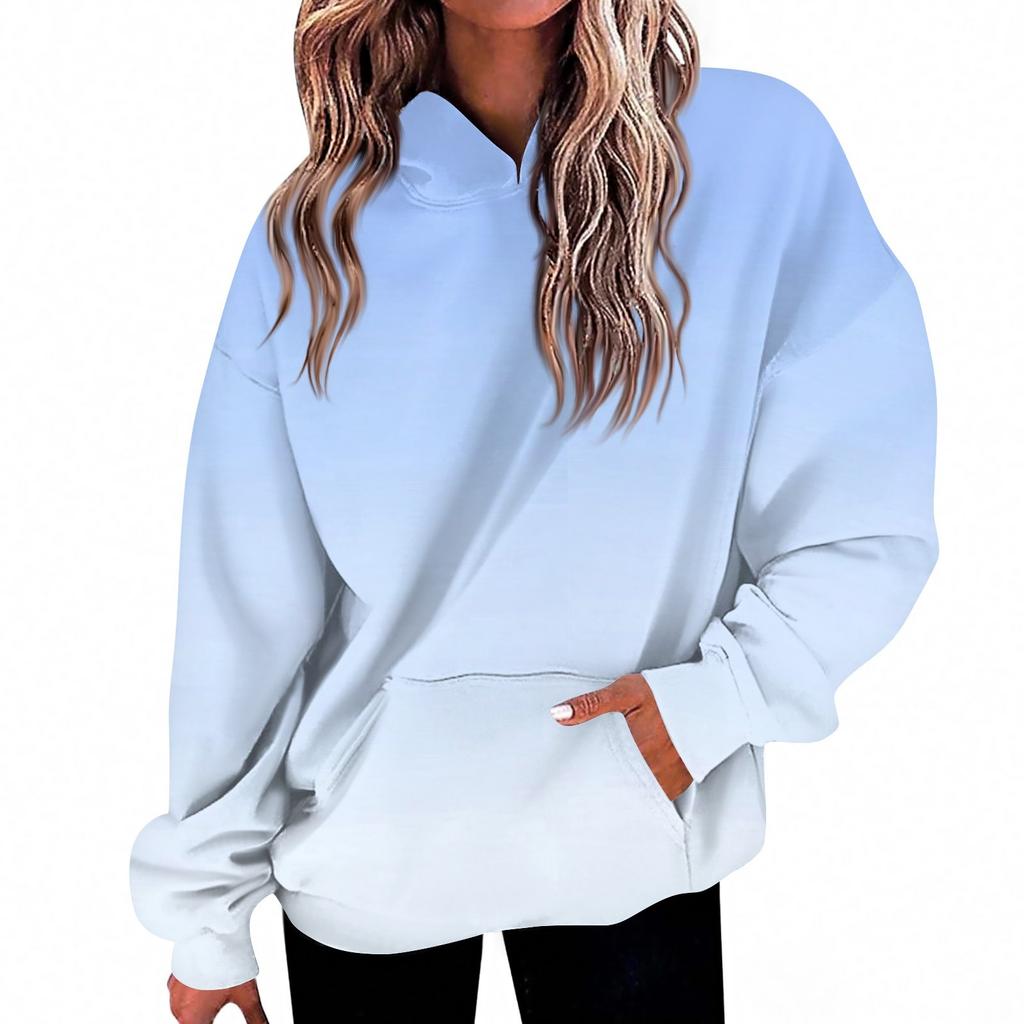 Women's Fashion Daily  Casual V-Neck Long Sleeve Printed Top