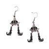 Halloween Gothic Witch Funny Retro Earrings