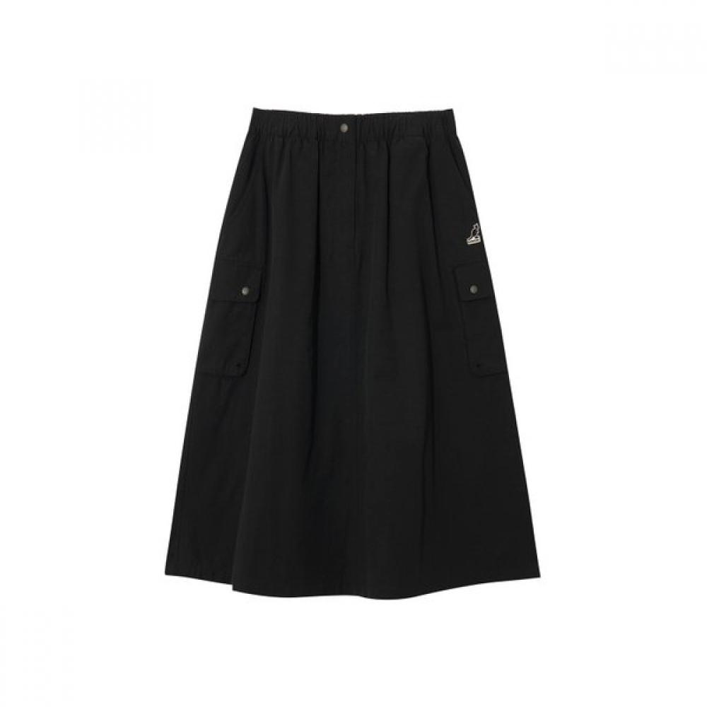 Kangol Women S Pocket Flare Skirt Black 8117 M