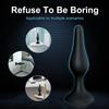 Plug anal en silicone noir, 4 tailles, jouets sexuels pour femmes, plug anal unisexe, jouets érotiques, produits sexuels pour hommes
