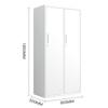 Double Door Steel Locker Cabinet