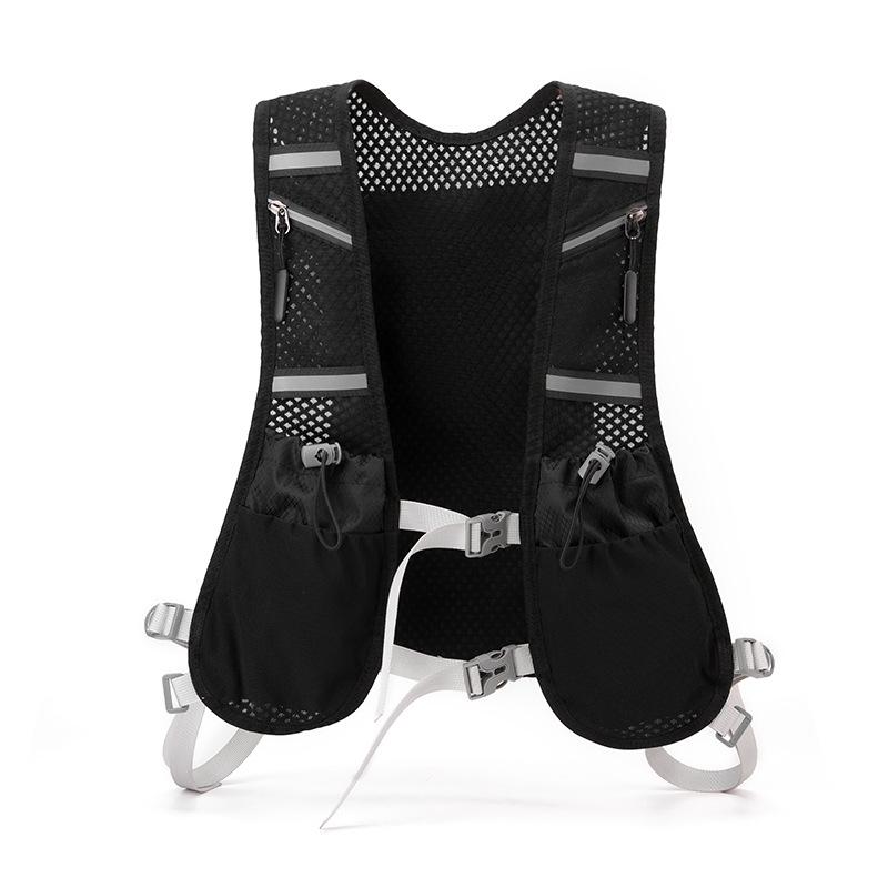 

Многофункциональный рюкзак для приключений на открытом воздухе для велоспорта, пешего туризма, трейлраннинга и путешествий чёрный