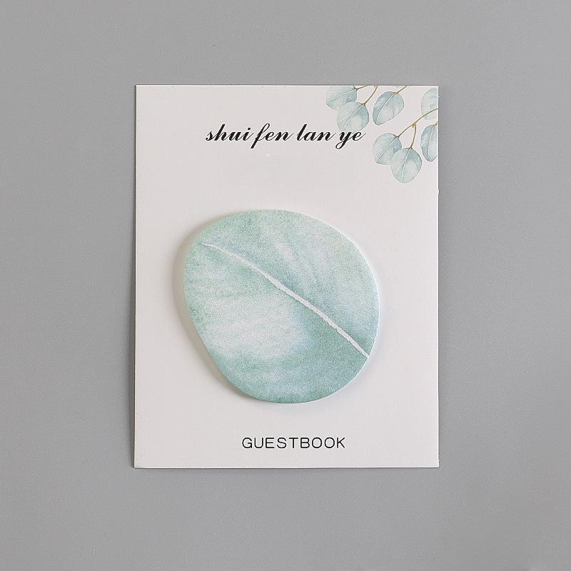 Creative Leaves Sticky Notes Student Message Notepad N Times Stickers Simulation Leaves Sticky Notes Notes