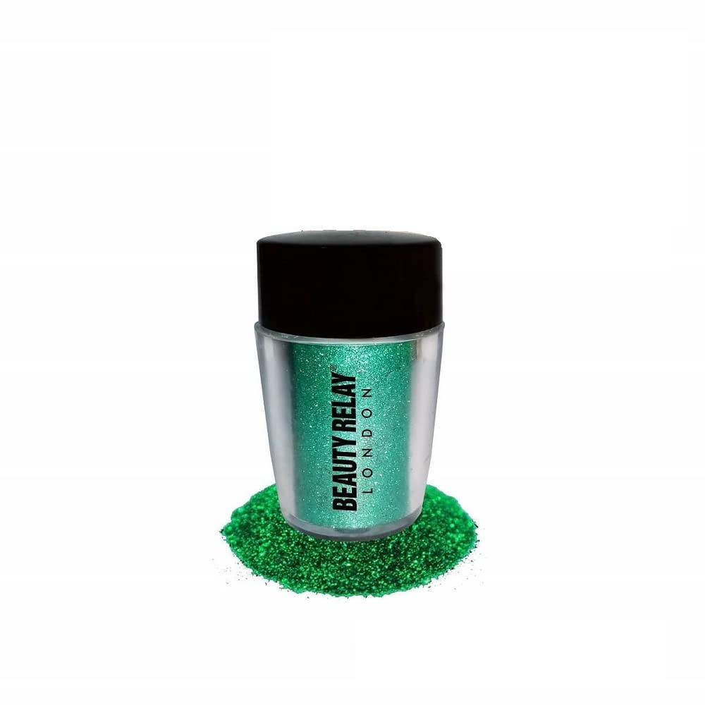 BEAUTYRELAY LONDON-Vivid Hue Eye Dust long-lasting -glitter | Sparkle | brilliant Eye Pigments |highly-saturated colored | smudging | light and i