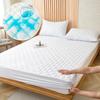 Waterproof Thicken Matter Cover Fitted Sheets Mattress Pad Protector Adjustable Bed Cover Anti-bacterial Bedspread 150/160x200cm